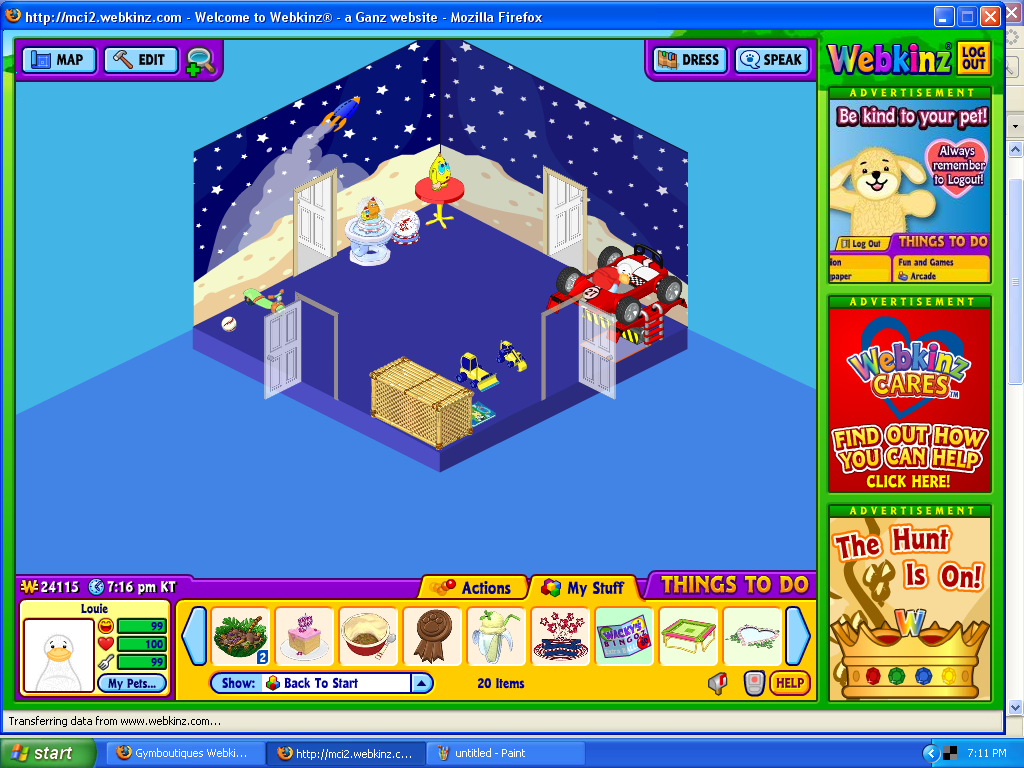 webkinz pet store