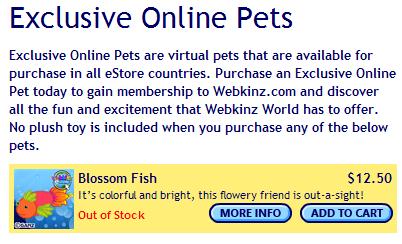 blossom fish webkinz