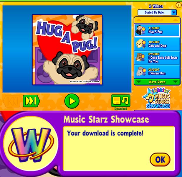 webkinz music and dance pup