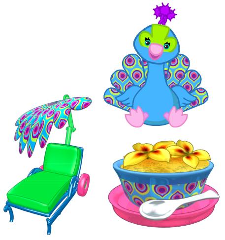 peacock webkinz