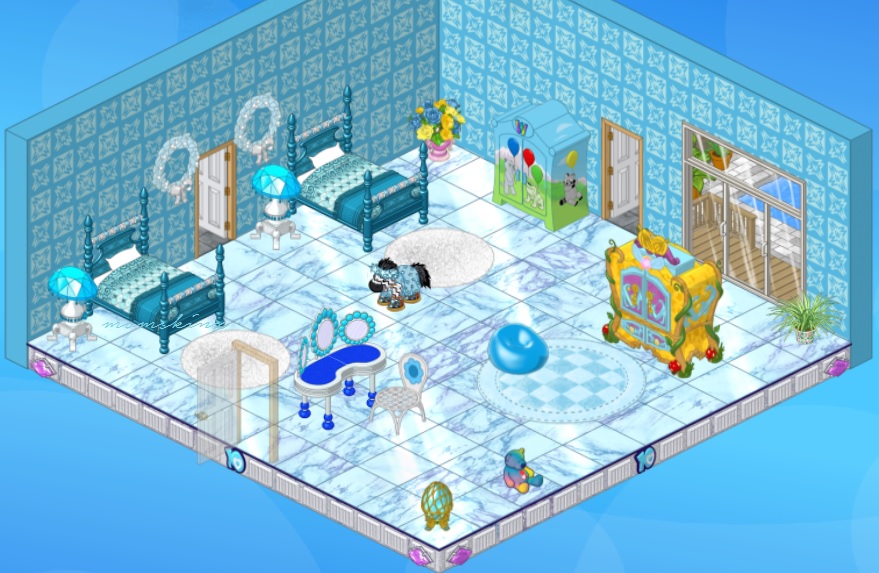 AquaBlue4PosterBedroom