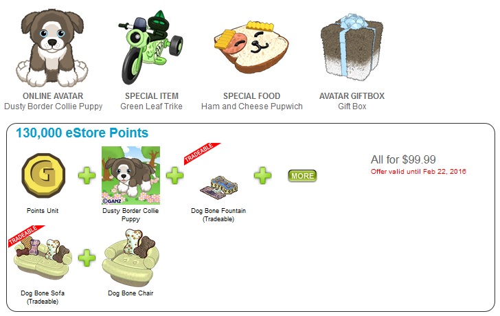 webkinz promo pets