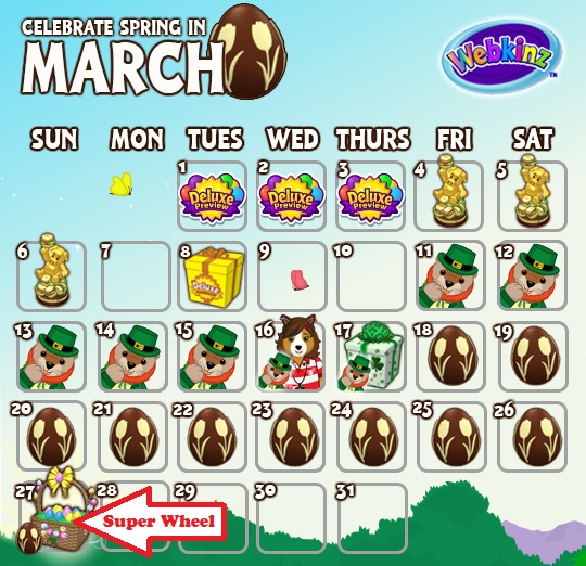 MarchCalendar