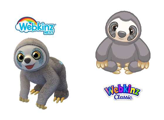 webkinz panama sloth